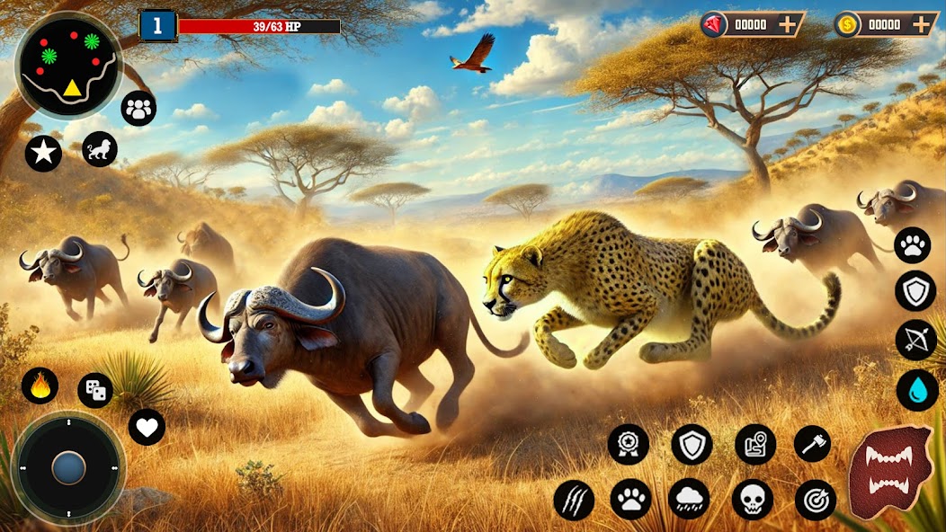 Wild Cheetah Simulator Games