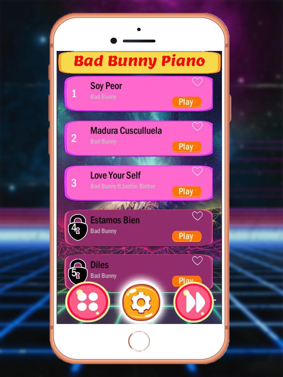 Top BAD BUNNY Piano Tiles 2K19