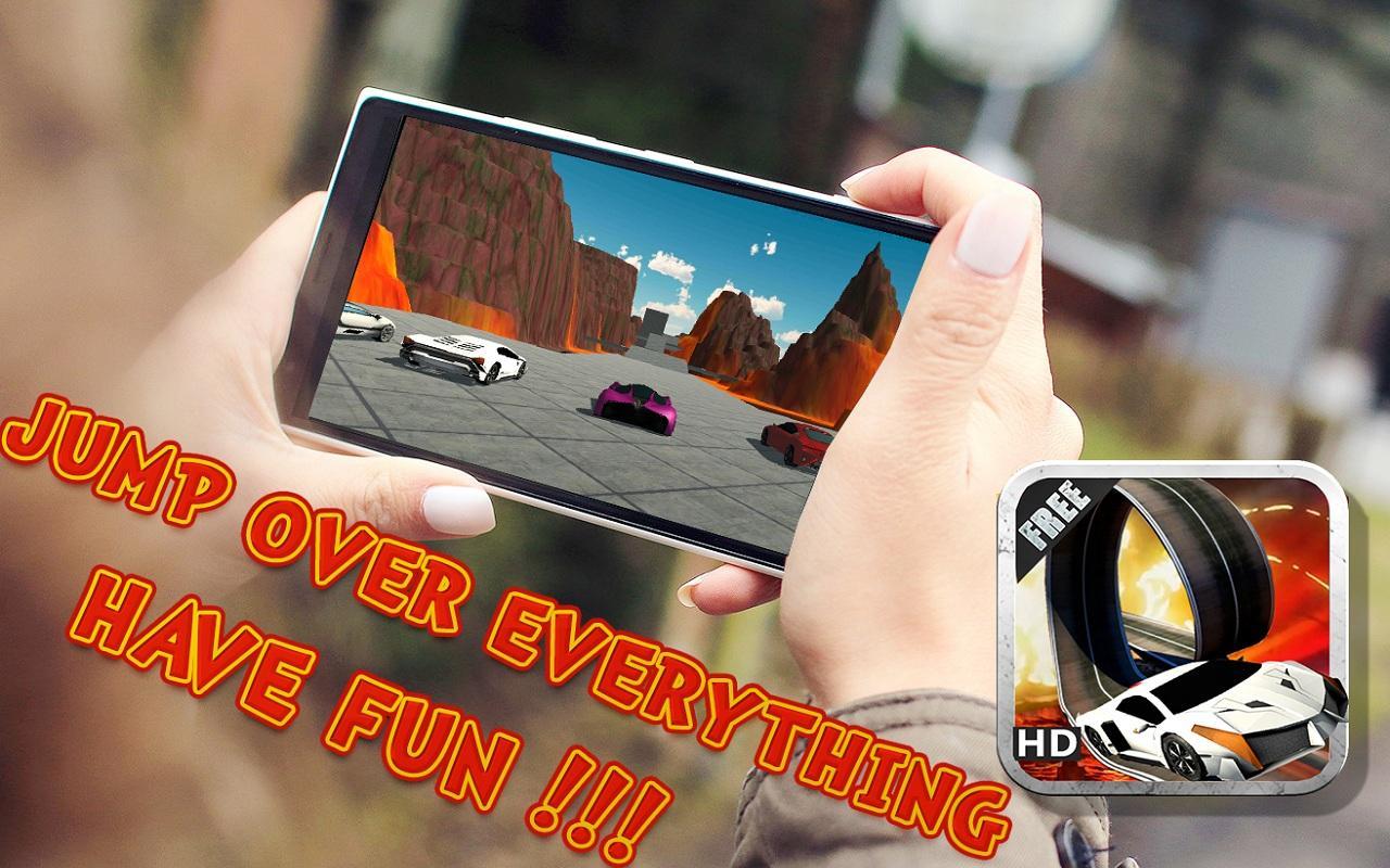 Hill Climb Stunt Racing Car 3D