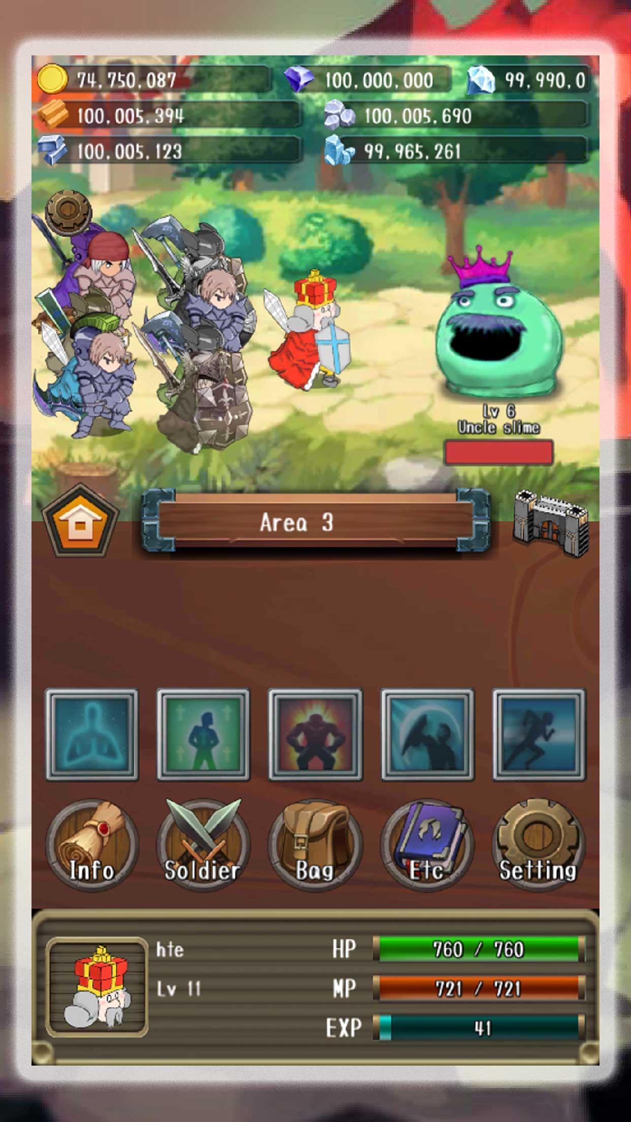 Rush Rush King -Idle RPG-