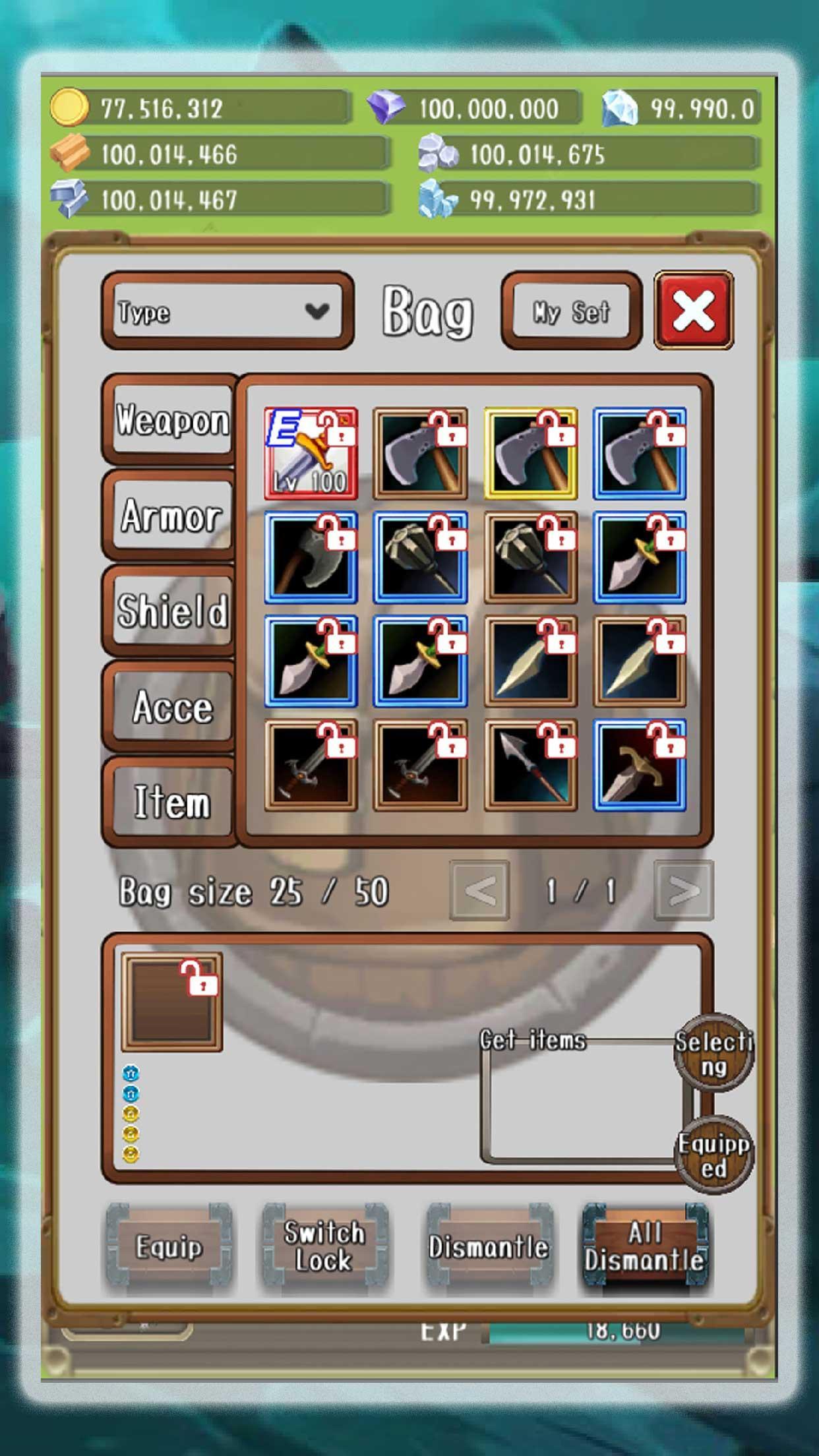 Rush Rush King -Idle RPG-