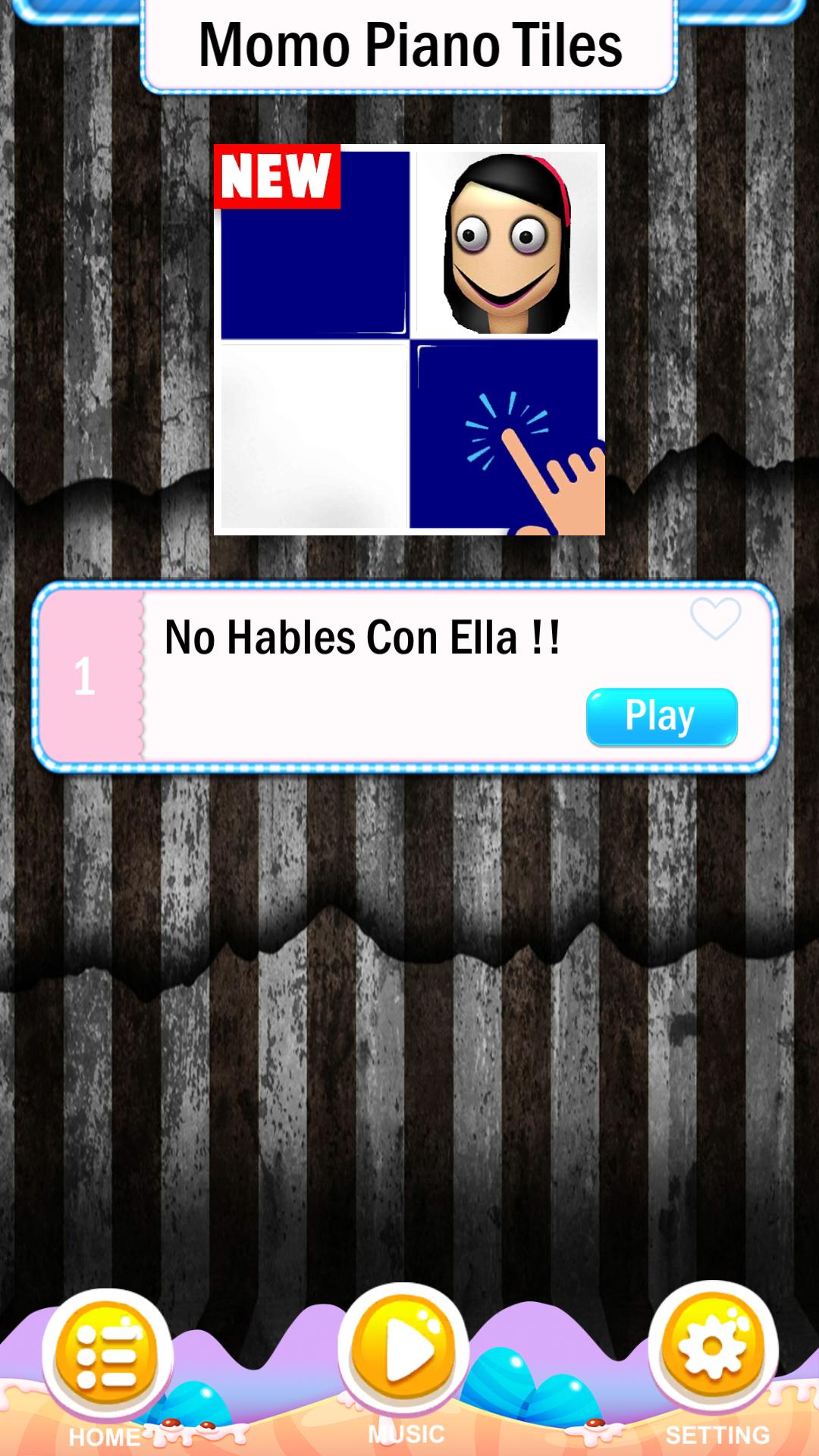 Momo Horror Piano Tiles