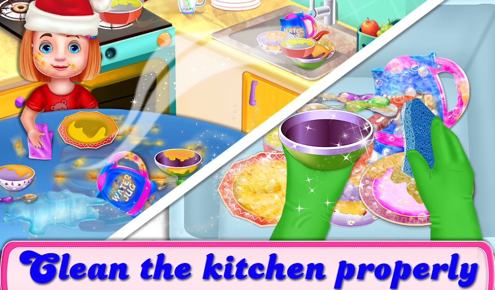 Christmas House Cleaning Game