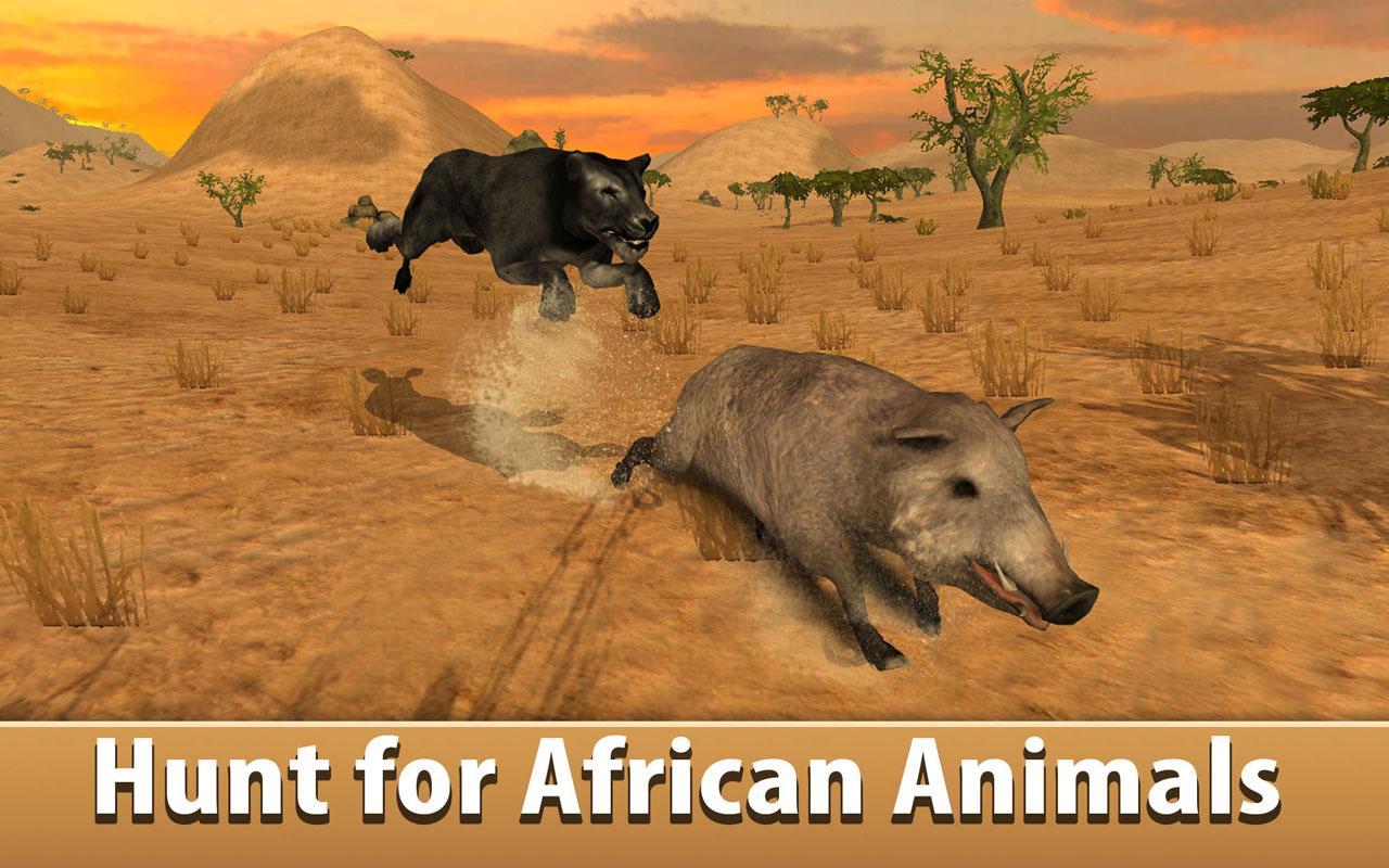 Wild Black Panther Simulator