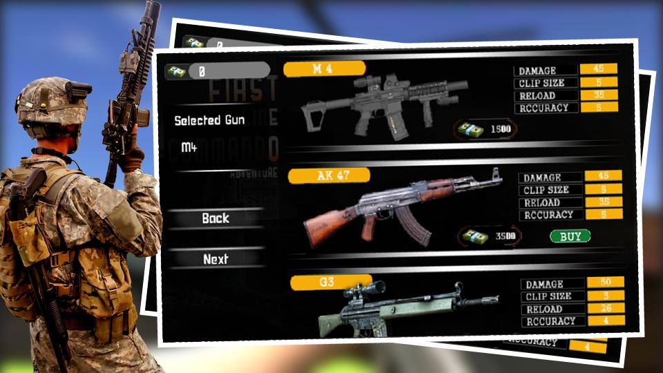 First Line Commando Adventure