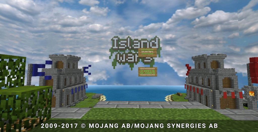 Island Wars v2.0 map for MCPE