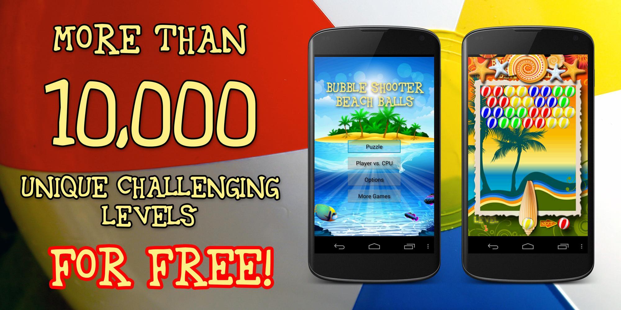 Bubble Shooter Beach Balls