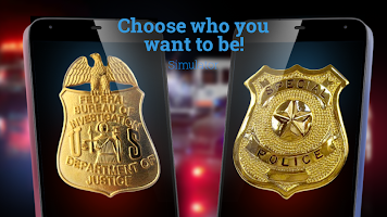 Police Badge. Simulator