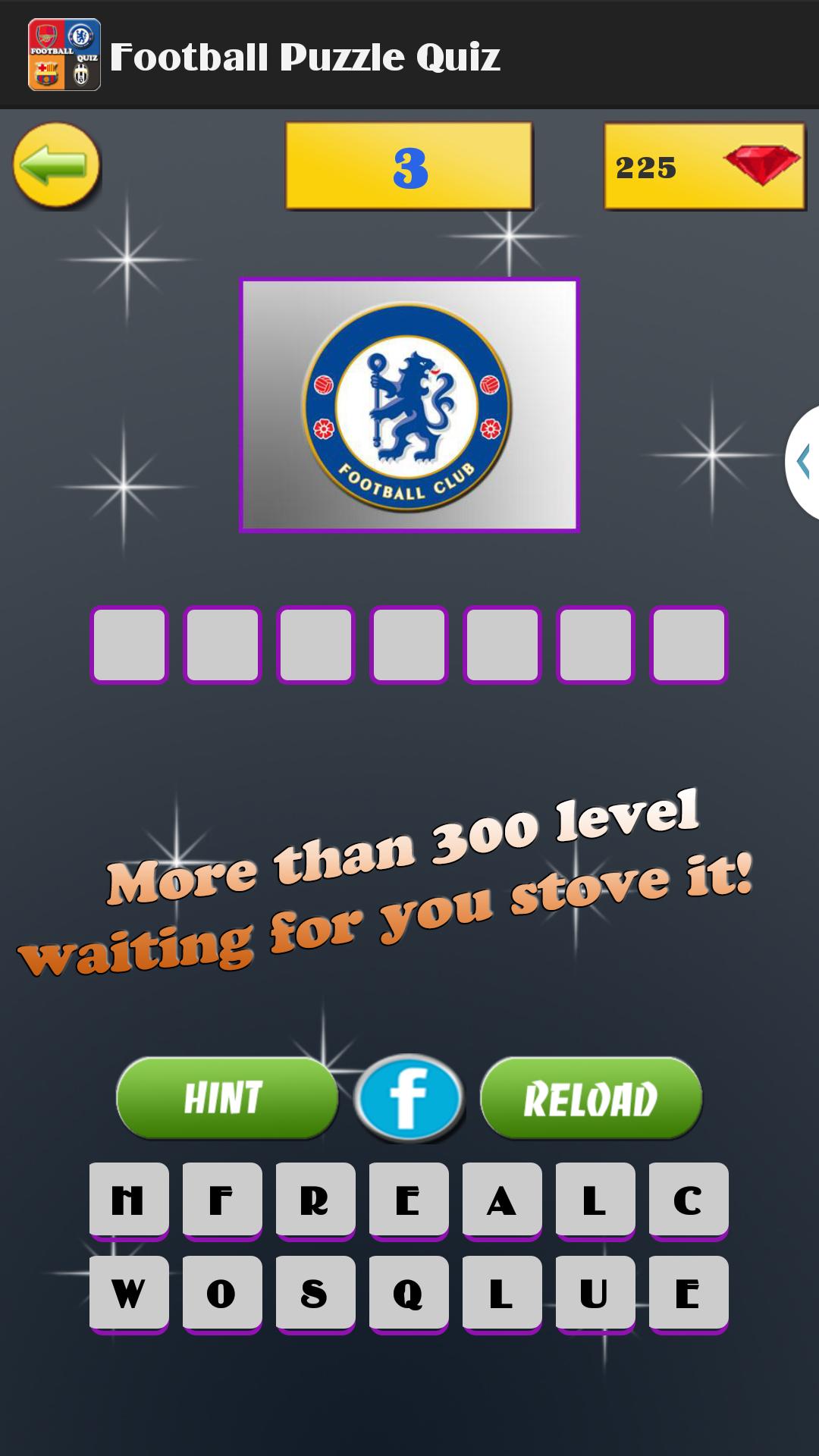 Football Quiz Puzzle -New 2016