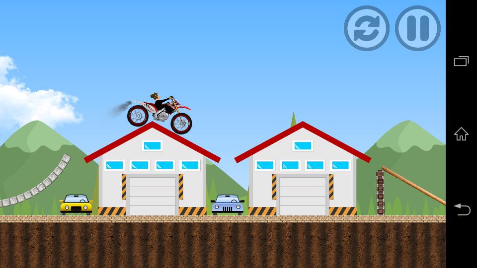 Up Biker Hill Climb Racing