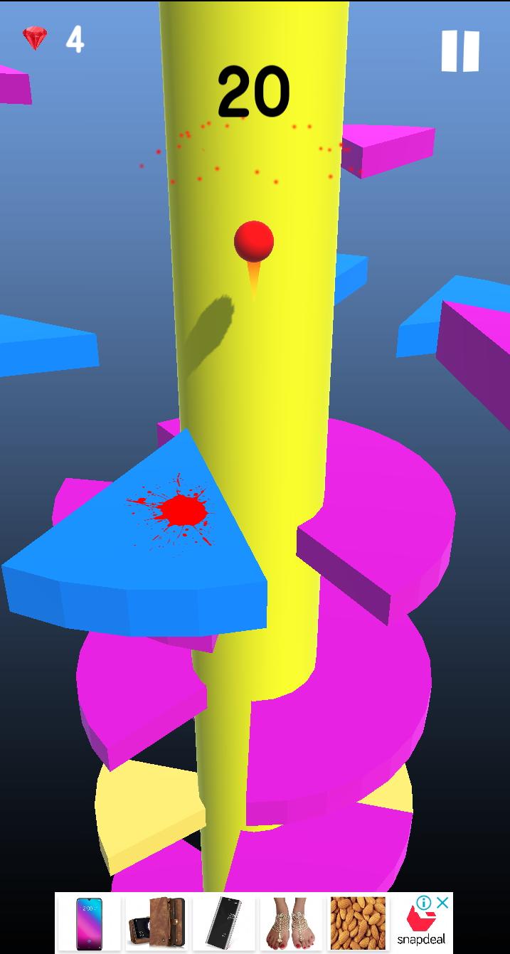 Halix Tower Bounce Ball