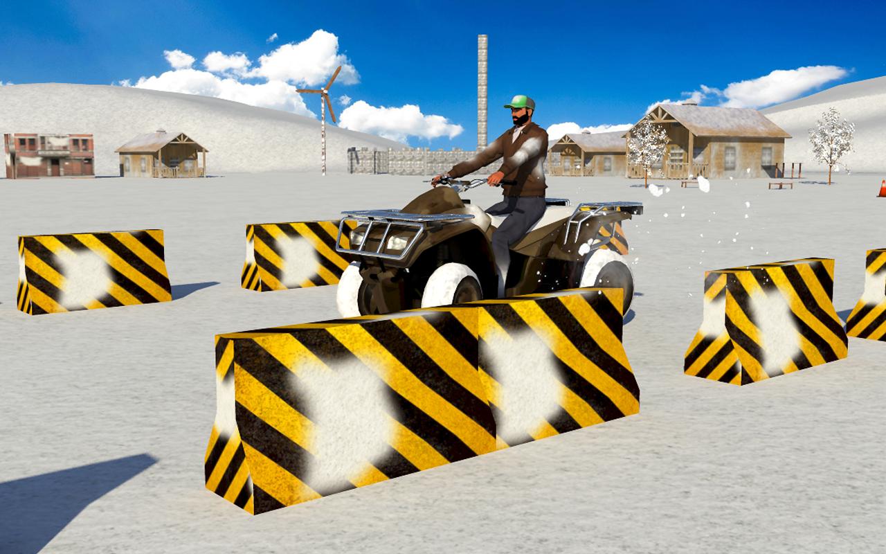 Snow Bike 3D Parking