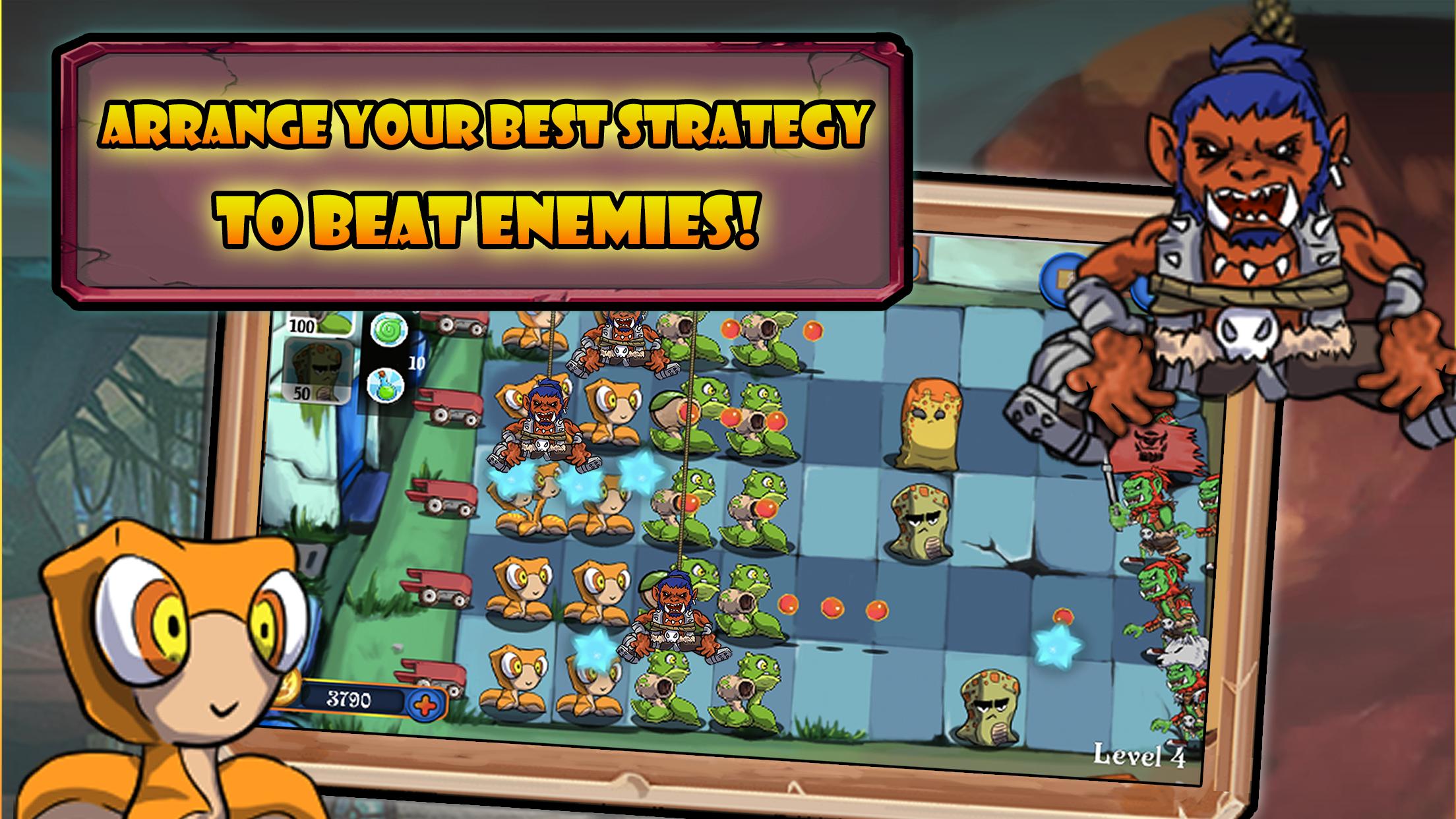 Slug Vs Orc Dark Defense Showdown