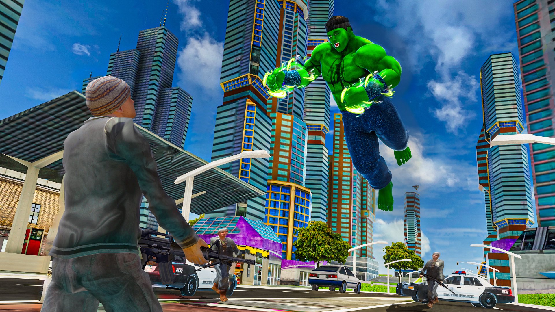 Incredible Monster Hero Game