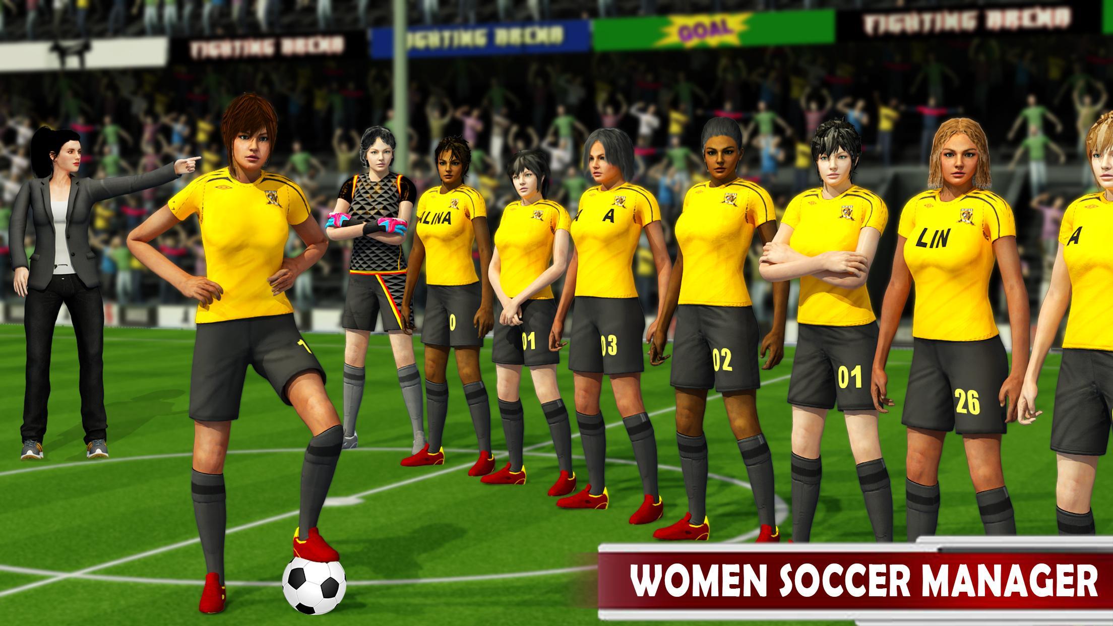 Girls Soccer PRO League:  Play Football Stars