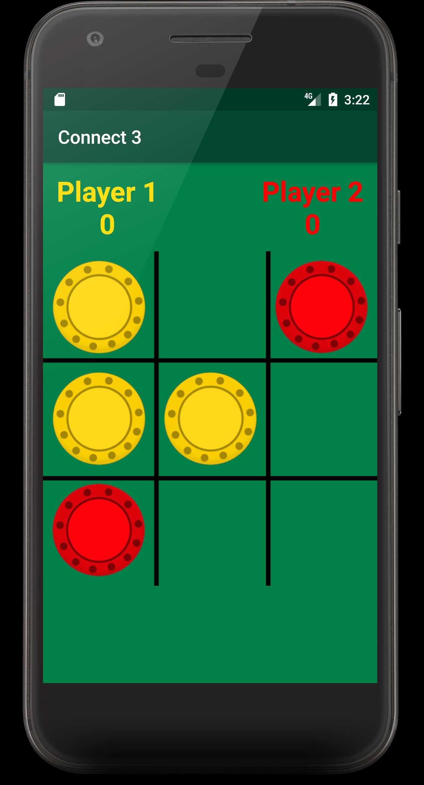 Connect 3 : (Tic - Tac - Toe)