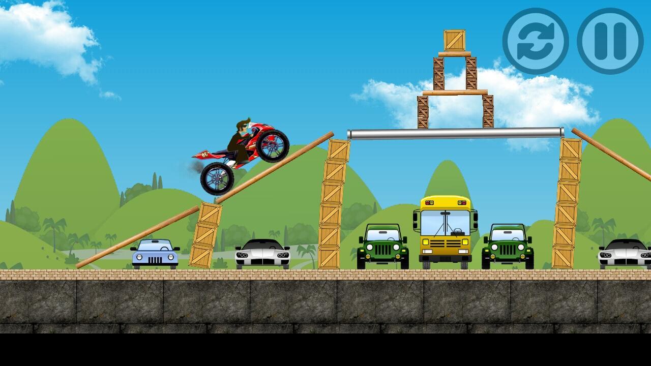 Bike Mania Hill Race