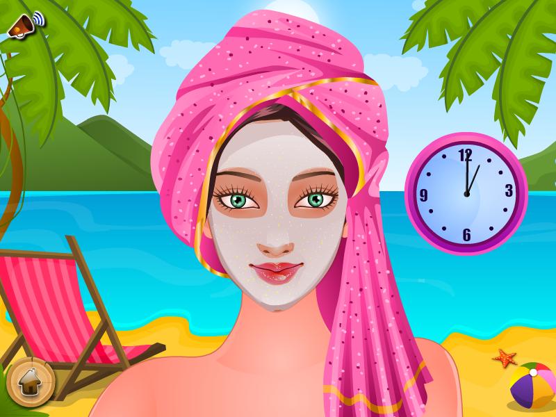Princess summer makeup salon