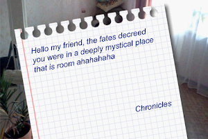 Quest travel S1P1 The room