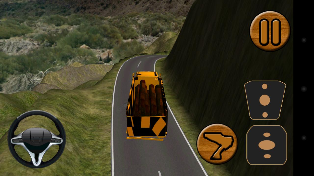 Truck Driver Cargo 3D