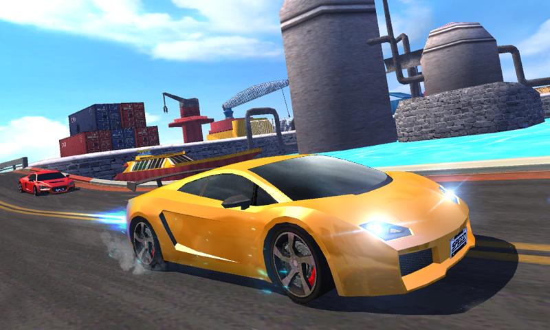 Rotterdam Port Racing In Car