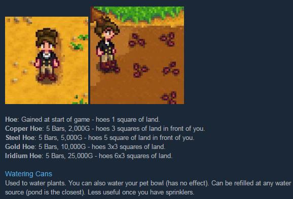 Guide for Stardew Valley