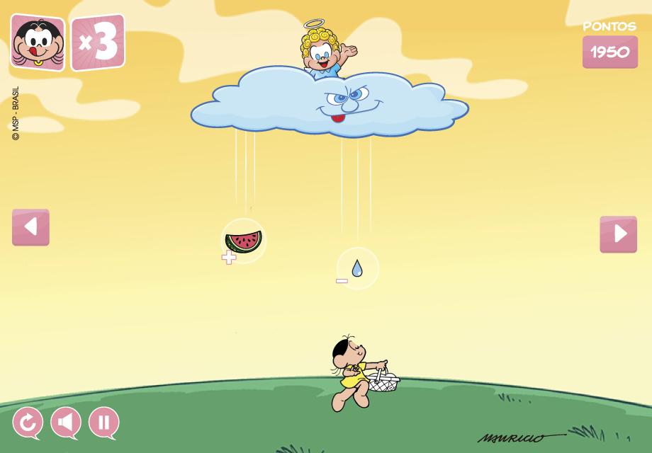 Magali Catch the Fruits