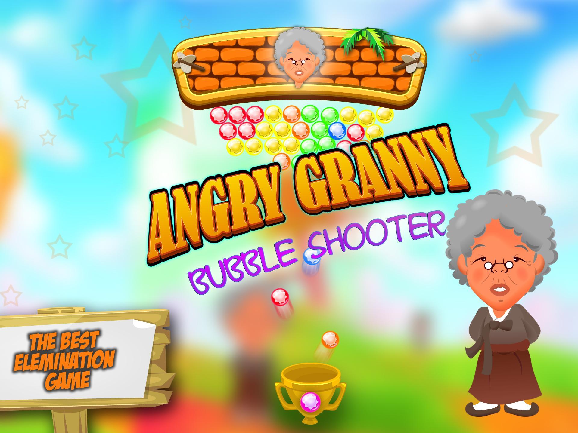 Angry Granny Bubble Shooter