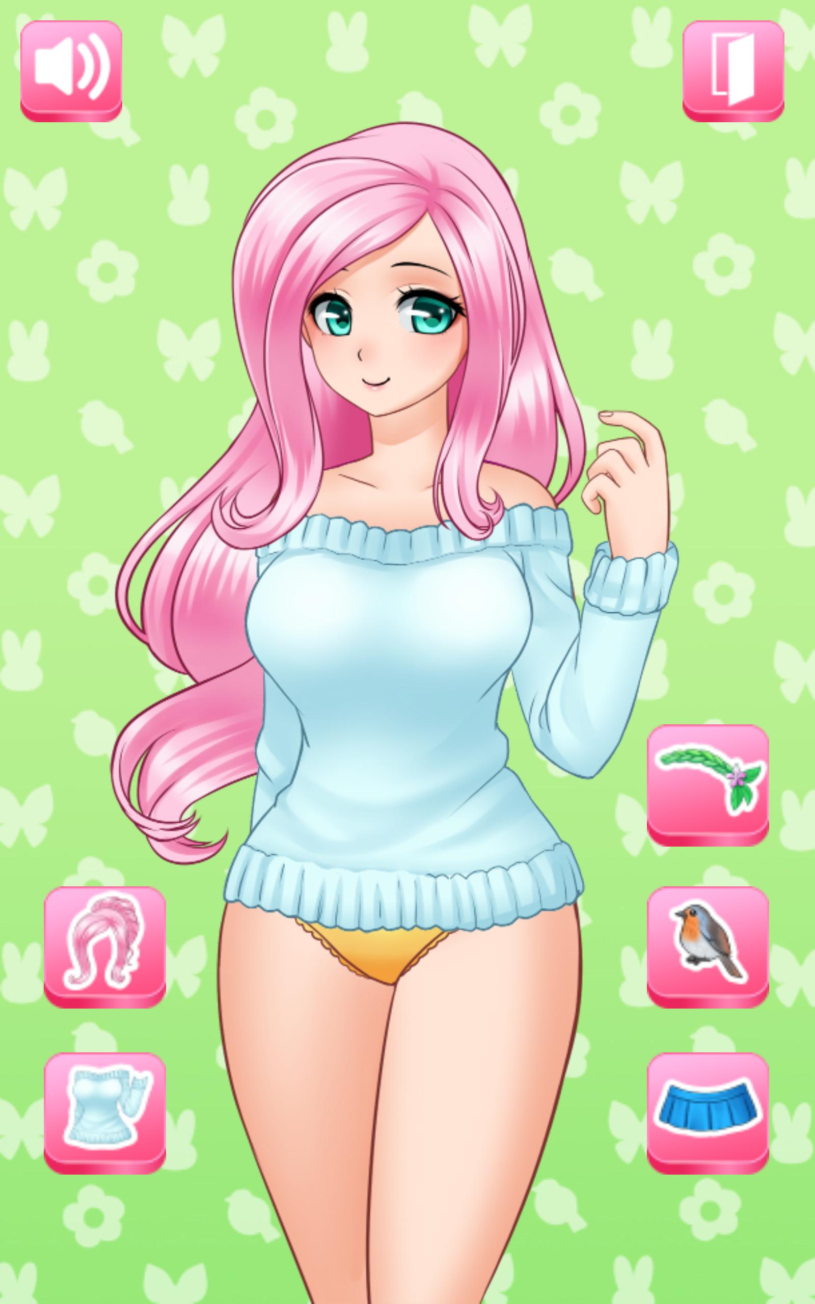 Nature Shy Girl DressUp