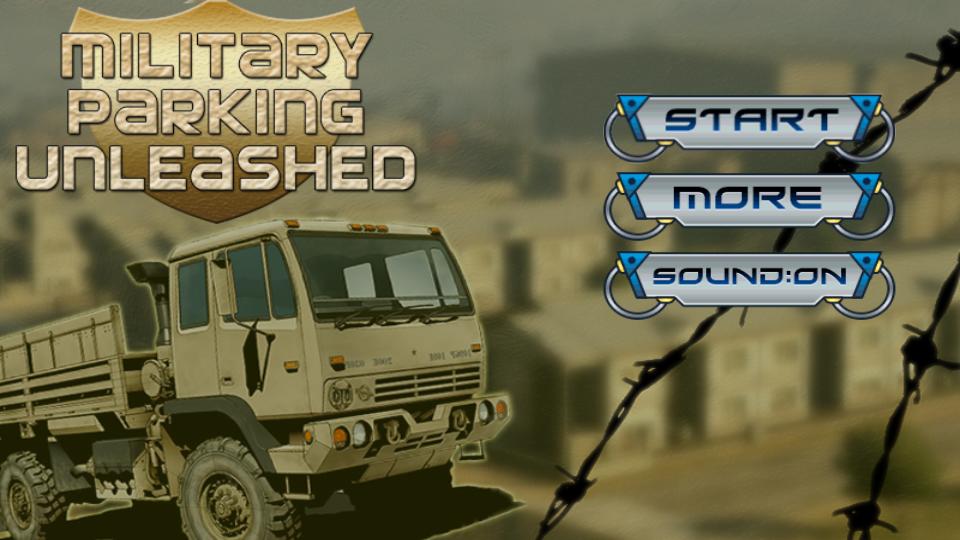 Military Vehicle 3D Parking