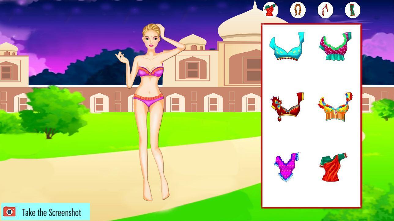 Barbie Indian Saree MakeOver