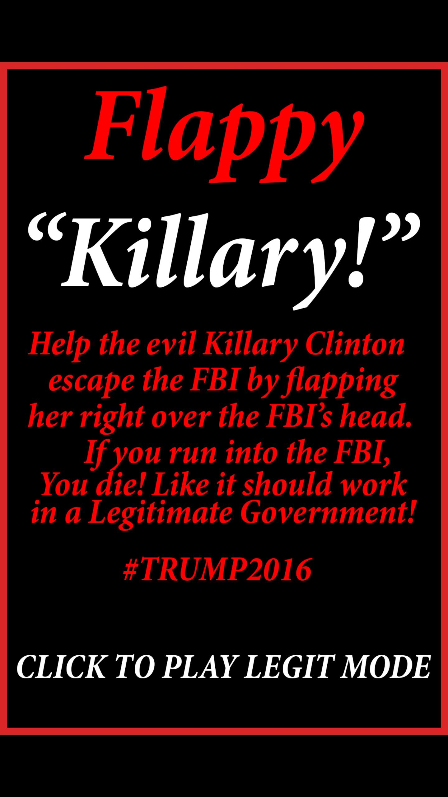 Flappy Hillary "Killary"