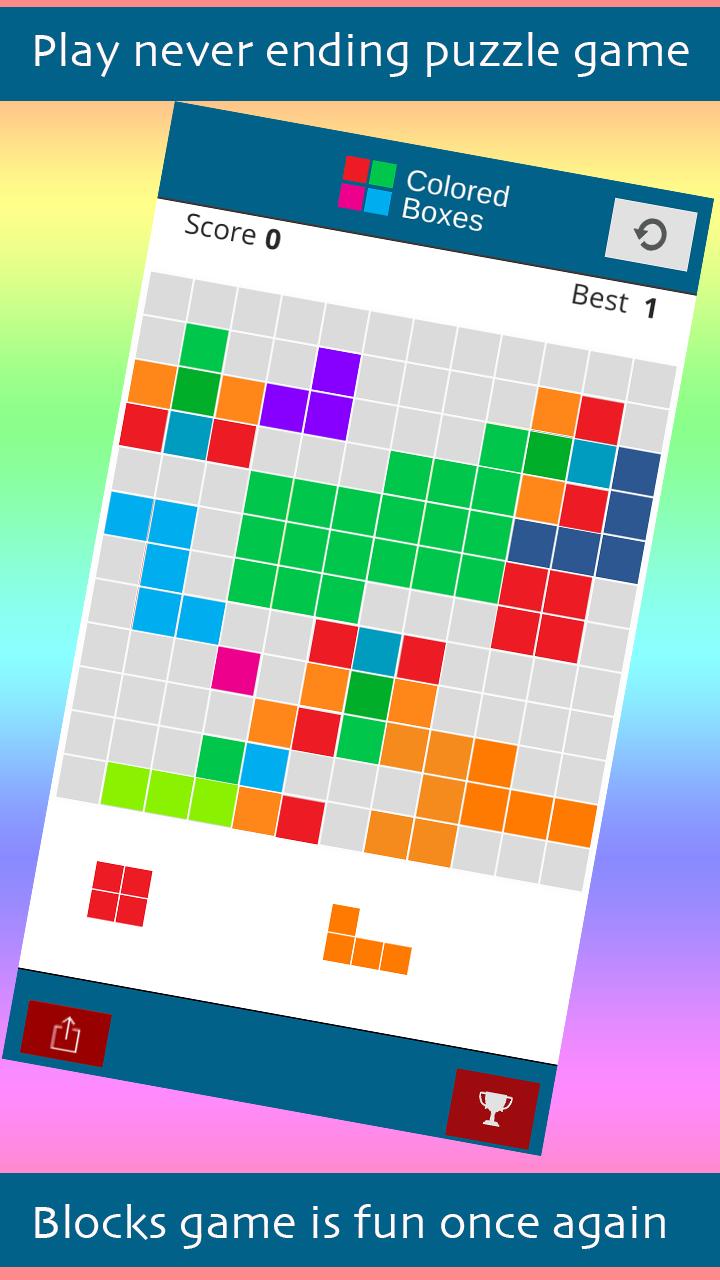 Colored Boxes Obsession