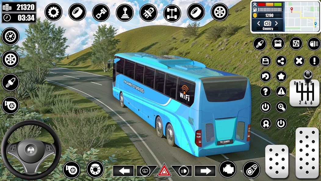 Coach Bus Driving - Bus Games