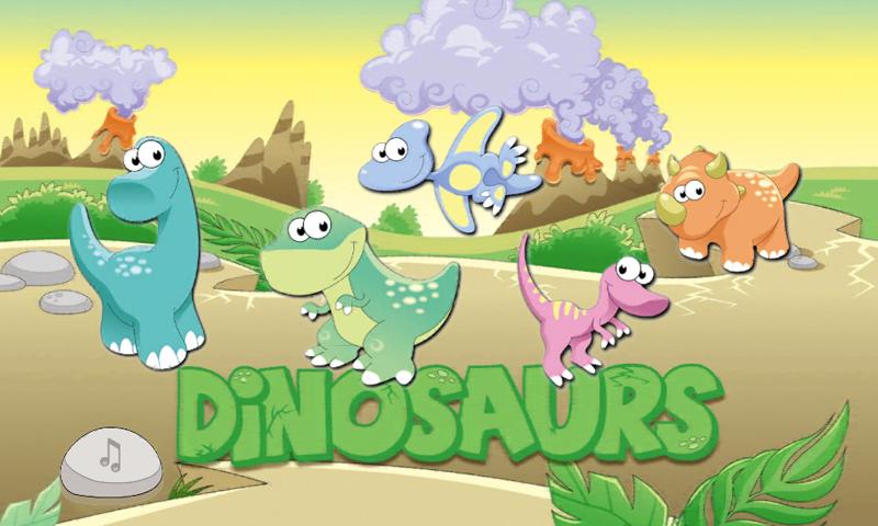 Dinosaurs Free edu puzzle