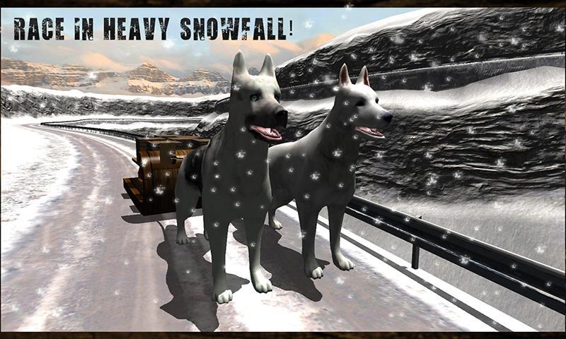 Snow Dog Sledding Simulator 3D