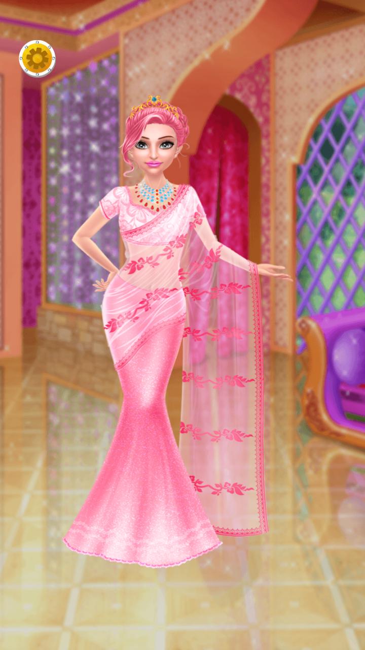 indian dress up games and make up game for girls