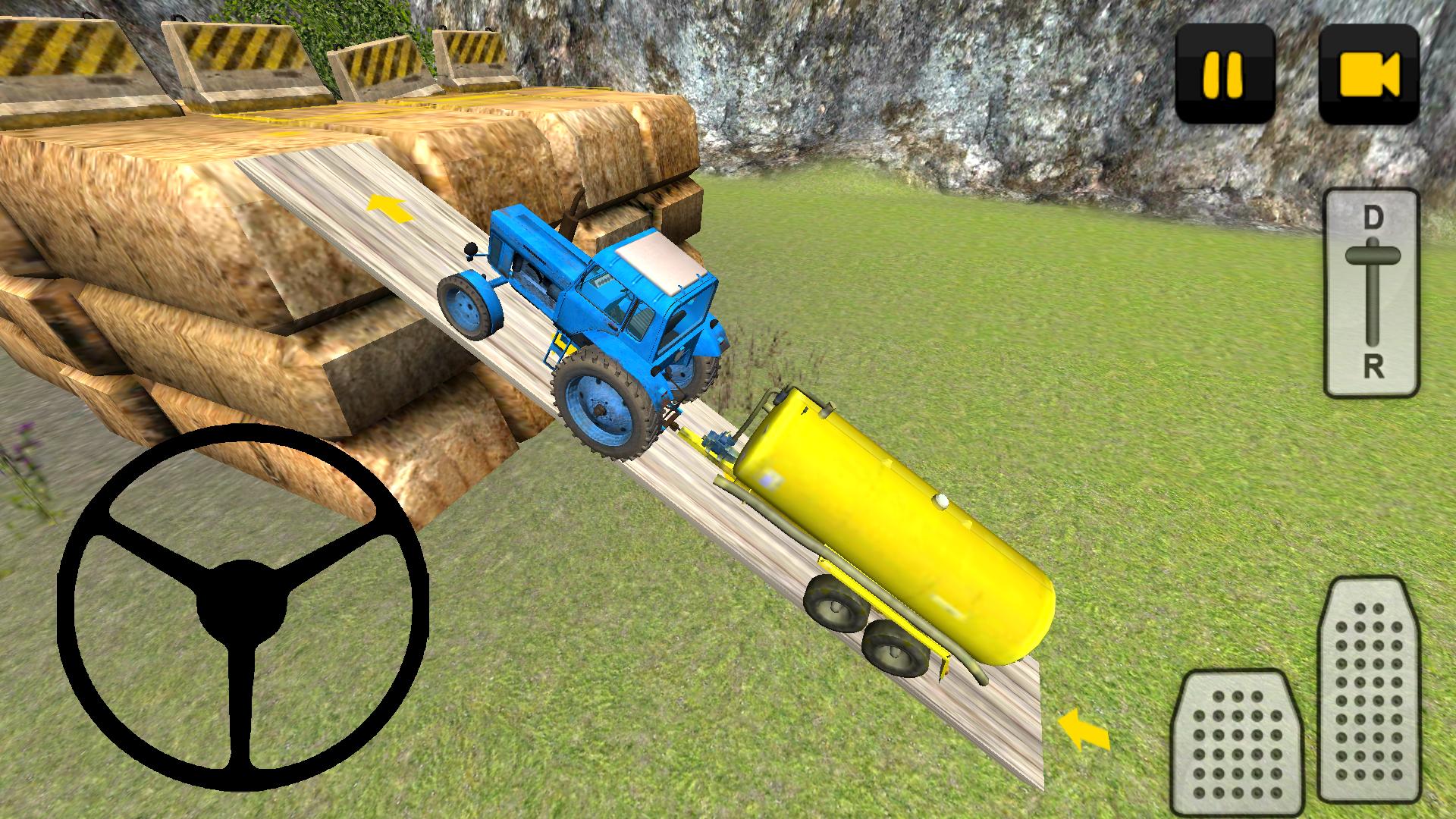 Toy Tractor Driving 3D