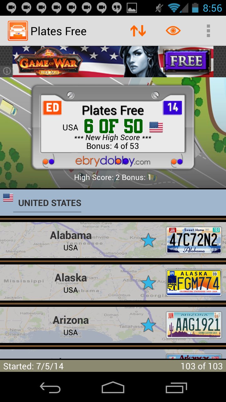 Plates Free