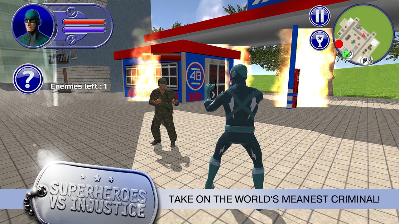 Superheroes vs Injustice