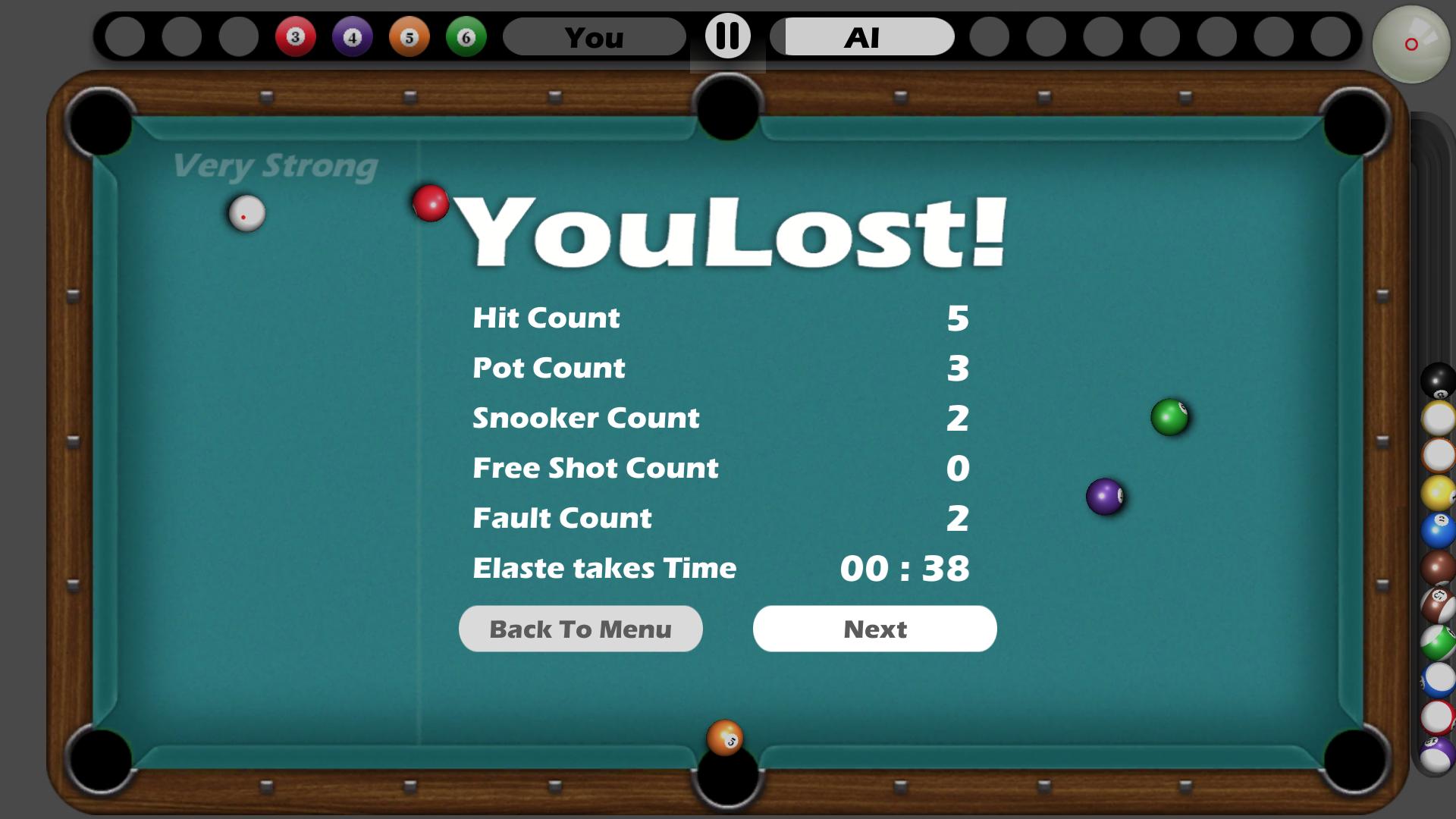 Pool Ball - Simulation