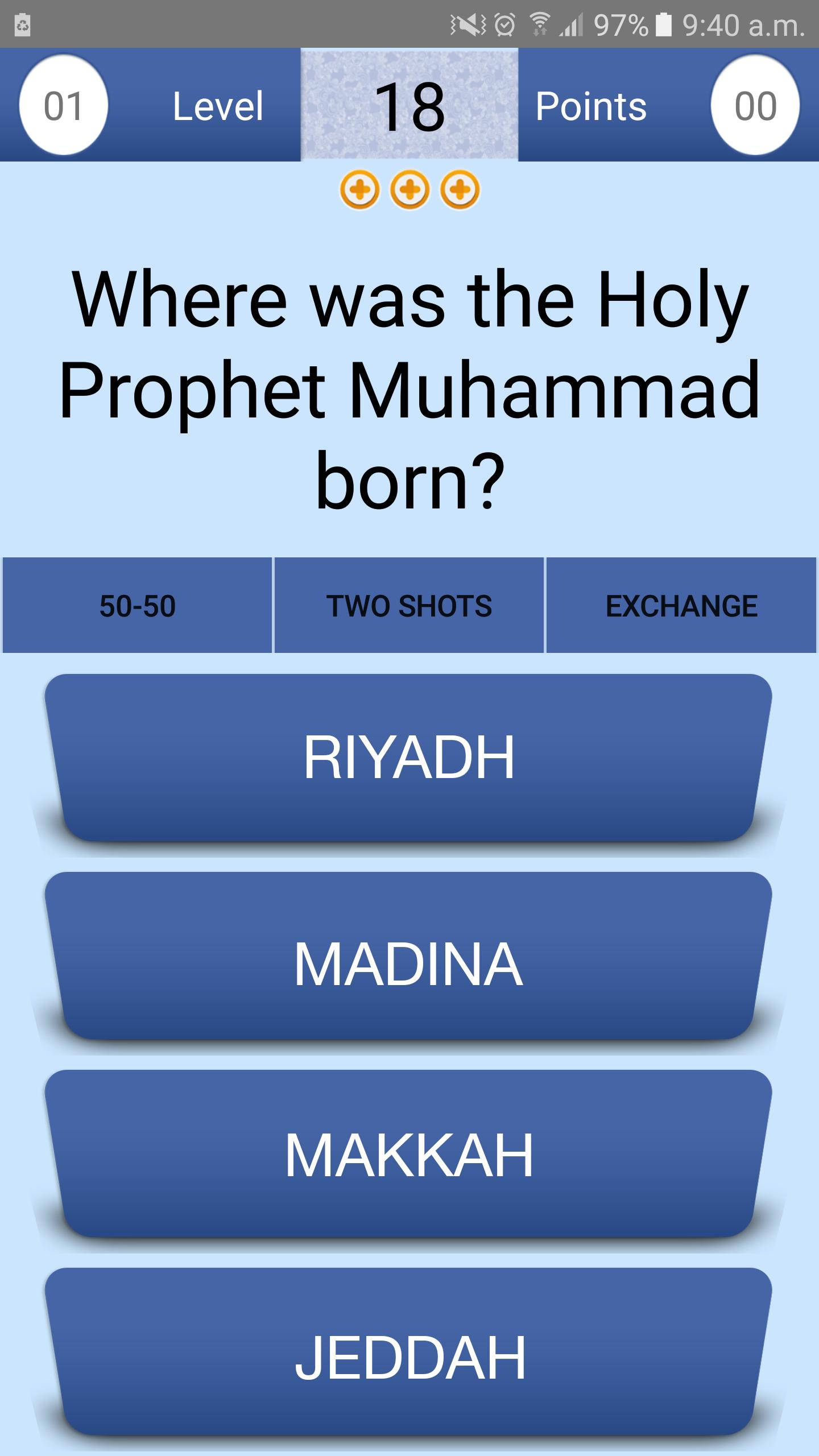 Quran & Islamic Quiz