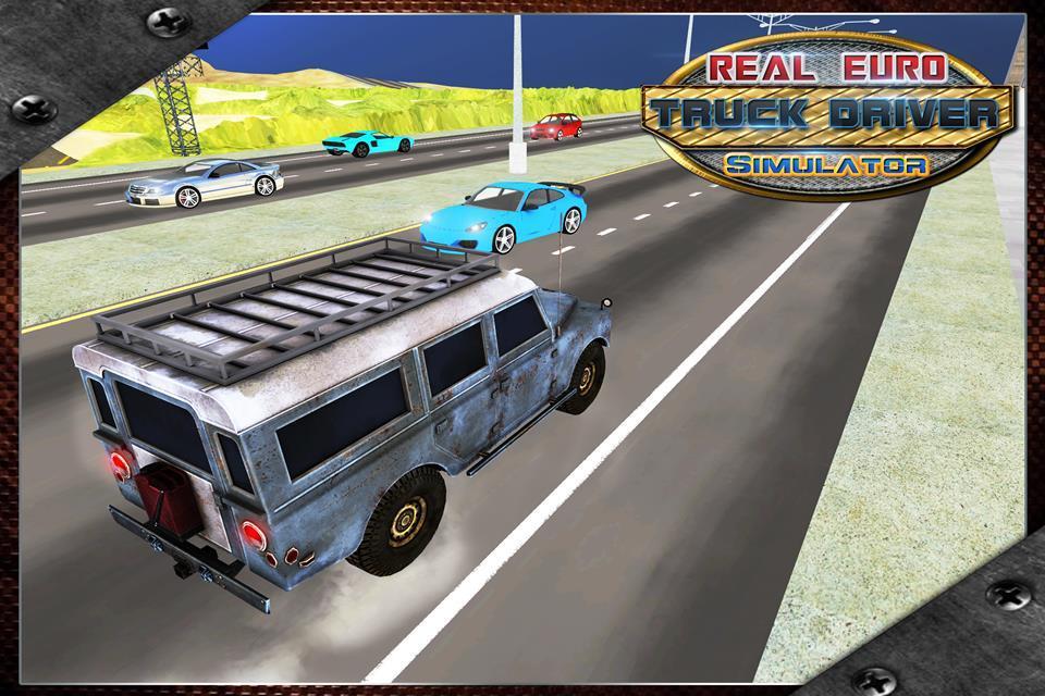 Real Euro 3D Truck Driver Sim