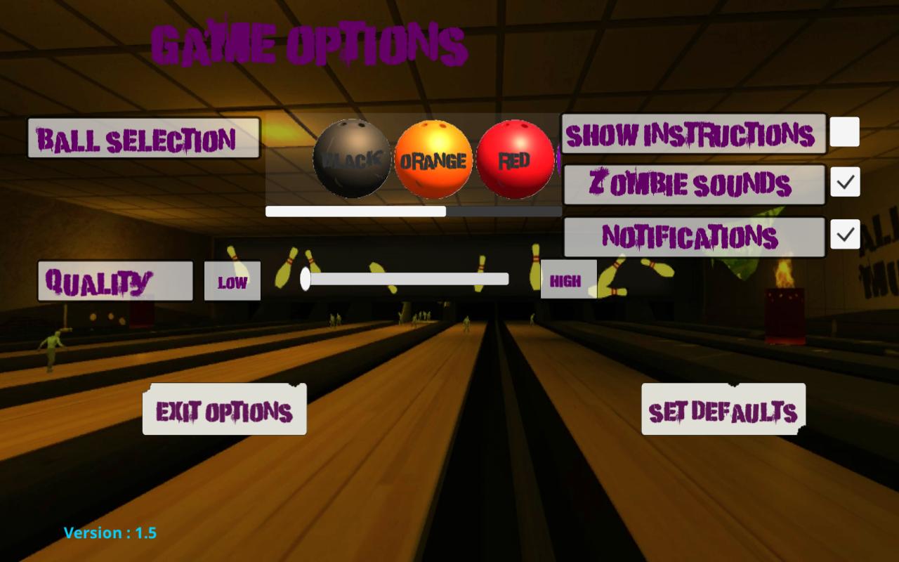 10 Zombie Bowling