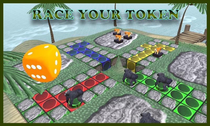 Ludo Jumanji Game Board 3D