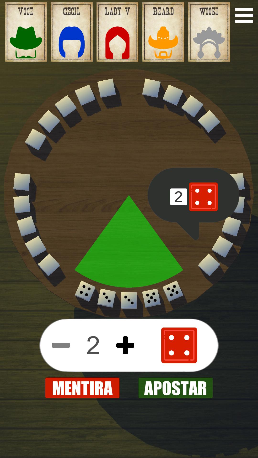 Western Liar's Dice