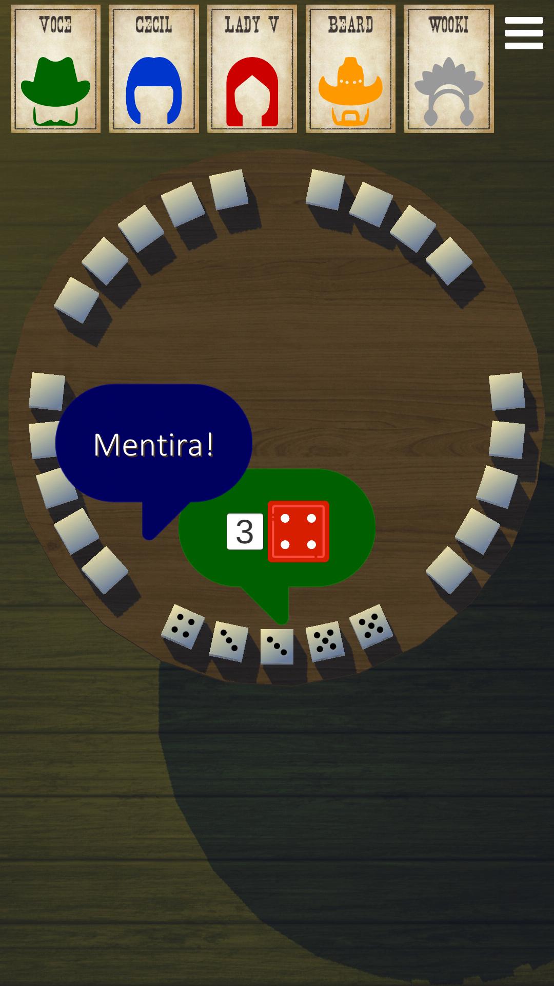 Western Liar's Dice