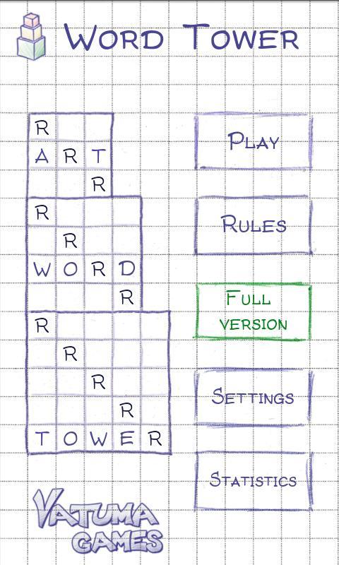 Word Tower Free (word game)