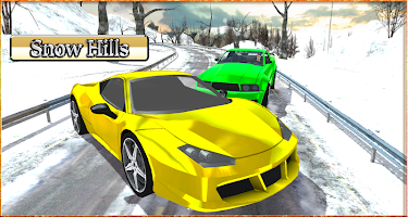 Driving Car In Snow