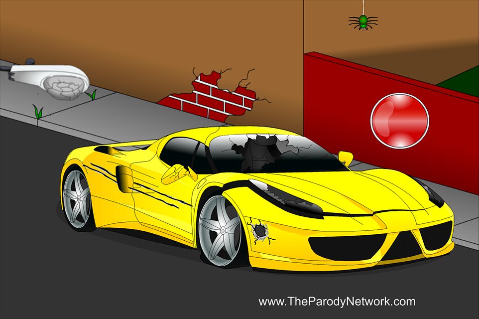 Destroy A Sport Car